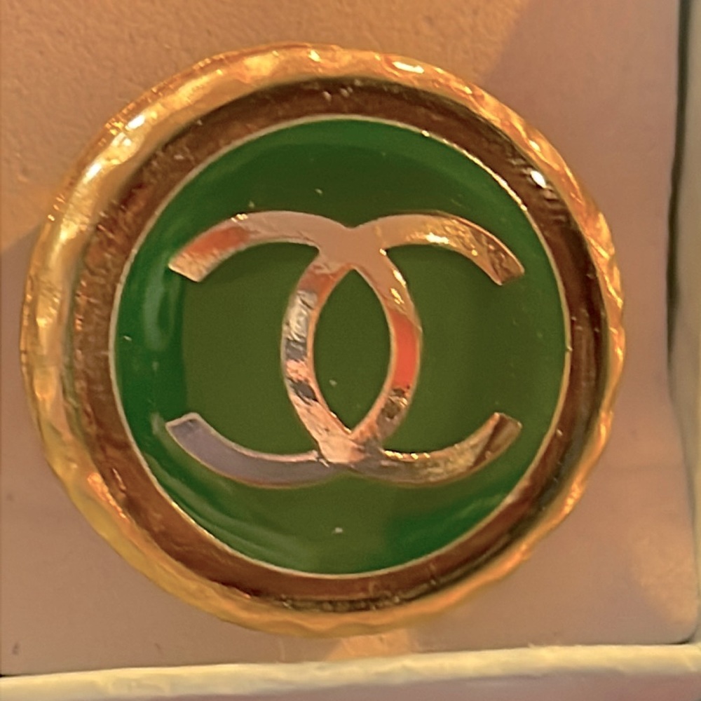 Upcycled Chanel ring